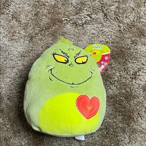 NWT Squishmallow Grinch‎ Christmas 9" Plush Toy